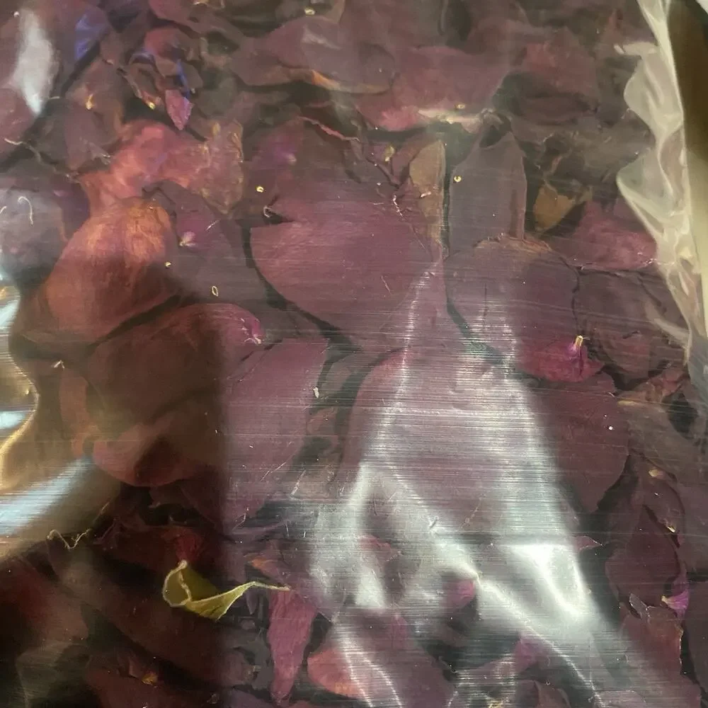 Rose Petal .5oz Natural Red Potpourri Wedding Confetti Bath Soap Candle Crafts